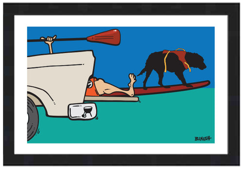 TAILGATE PADDLE BOARD GREM ~ WATER DOG ~ 12x18