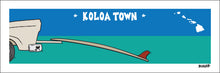 Load image into Gallery viewer, KOLOA TOWN ~ TAILGATE SURFBOARD ~ 8x24