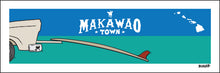 Load image into Gallery viewer, MAKAWAO TOWN ~ TAILGATE SURFBOARD ~ 8x24