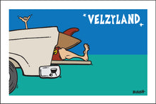 Load image into Gallery viewer, VELZYLAND ~ TAILGATE SURF GREM ~ 12x18