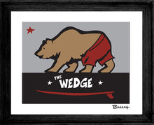Load image into Gallery viewer, NEWPORT BEACH ~ THE WEDGE ~ SURF BEAR ~ 16x20