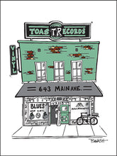 Load image into Gallery viewer, TOAST RECORDS ~ DURANGO ~ 16x20
