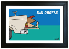 Load image into Gallery viewer, SAN ONOFRE ~ TAILGATE SURF GREM ~ 12x18