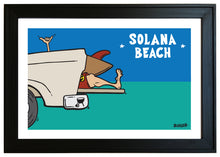 Load image into Gallery viewer, TAILGATE SURF GREM ~ SOLANA BEACH ~ 12x18