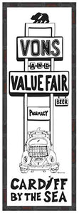 VALUE FAIR ~ CARDIFF BY THE SEA ~ 8x24