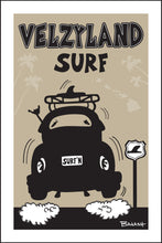 Load image into Gallery viewer, VELZYLAND SURF ~ SURF BUG TAIL AIR ~ 12x18