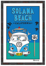 Load image into Gallery viewer, SOLANA BEACH ~ VW BUS GRILL ~ 12x18