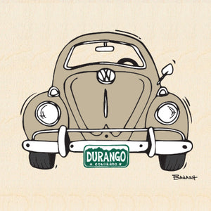 DURANGO ~ VW BUG GRILL LIC PLATE ~ 6x6