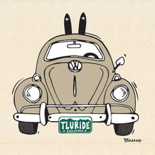 Load image into Gallery viewer, TELLURIDE ~ VW BUG TAIL SKI RACK ~ 6x6