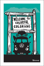 Load image into Gallery viewer, WELCOME TO COLORADO ~ RIVER BUS GRILL ~ 12x18