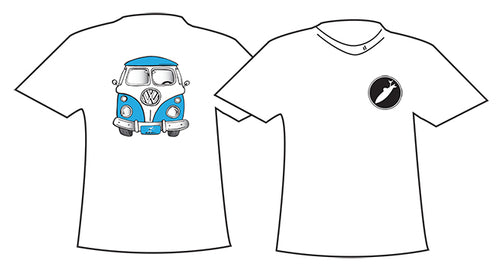 SIMPLE BUS ~ STONE GREMMY SURF ~ GRAPHIC T-SHIRT