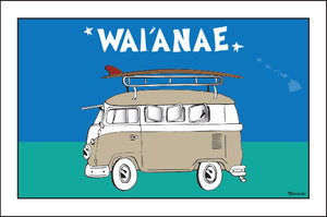 WAIANAE ~ SURF BUS ~ 12x18