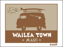 Load image into Gallery viewer, WAILEA TOWN ~ SURF BUS ~ 16x20