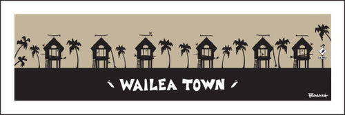 WAILEA TOWN ~ SURF HUTS ~ 8x24