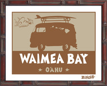 Load image into Gallery viewer, WAIMEA BAY ~ SURF BUS ~ 16x20