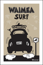 Load image into Gallery viewer, WAIMEA SURF ~ SURF BUG TAIL AIR ~ 12x18