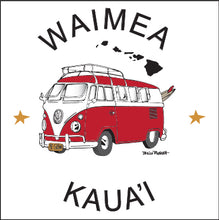 Load image into Gallery viewer, WAIMEA ~ KAUAI ~ SURF BUS~ 6x6