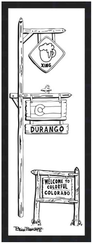 DURANGO ~ COL BEER XING ~ 8x24