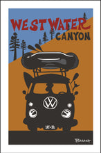 Load image into Gallery viewer, WESTWATER CANYON ~ RAFT BUS GRILL ~ DESERT SLOPE ~ 12x18
