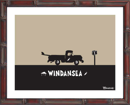 WINDANSEA ~ SURF PICKUP ~ 16x20
