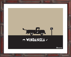 WINDANSEA ~ SURF PICKUP ~ 16x20